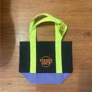 Trader Joe’s Halloween mini canvas tote- multicolor